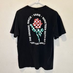 VANS EARLY 2000’S CHECKERED ROSE T-SHIRT